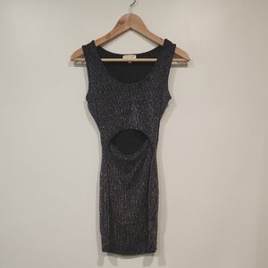 See You Monday Women's Elegant Black Sleeveless Dress‎